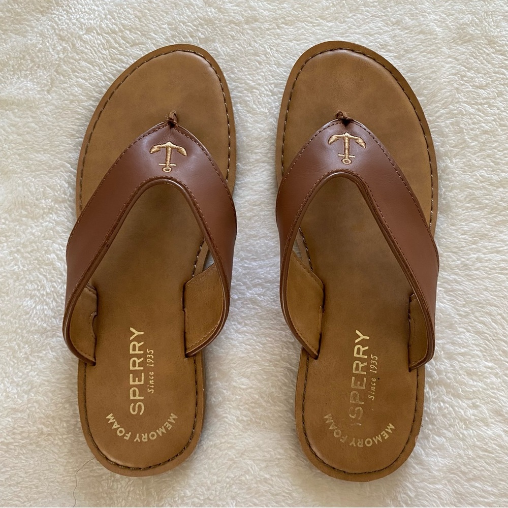 Sperry Sandals Memory Foam size 8